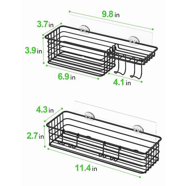 Wall Mounted Bath Shower Soap Dish Holder Soap Basket 304 Stainless Steel  Soap Box Tray Net for Home Bathroom 