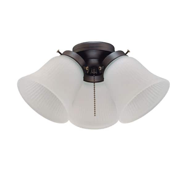 Westinghouse 3-Light Oil-Rubbed Bronze Ceiling Fan Light Kit