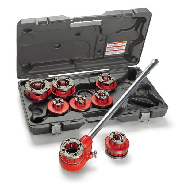 Exposed Ratchet NPT Pipe Threading Set 