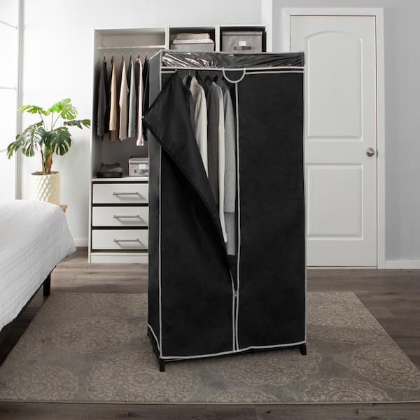 Simplify Black Portable Closet (36 in. W x 63 in. H)