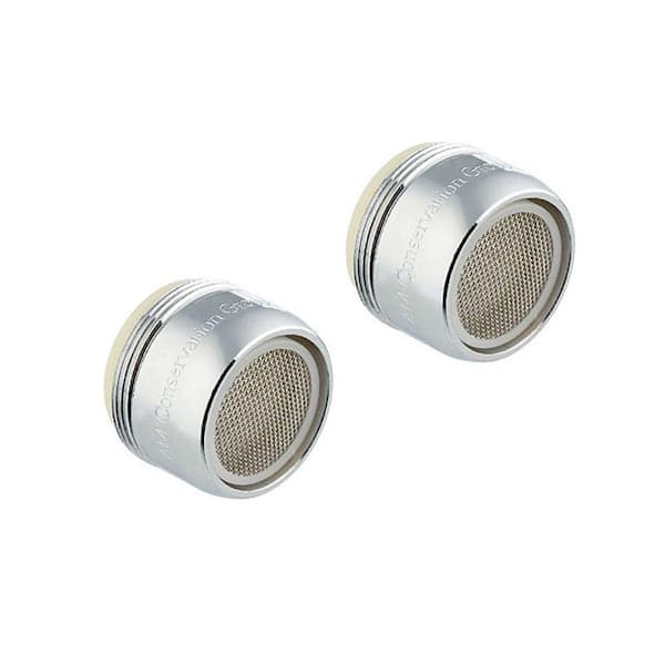 AM Conservation Group 1.5 GPM Standard Faucet Aerator (2-Pack)