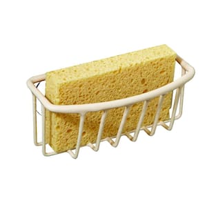 Dropship Sponge Holder For Kitchen Sink Adhesive Sponge Caddy Gray Shower  Shelf With Hooks Stick On Shower Caddy No Drilling 1 Pack to Sell Online at  a Lower Price