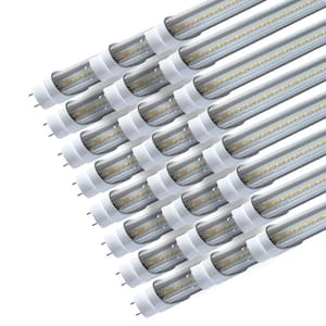 20-Watt Equivalent 47.19 in. Linear Tube LED Light Bulb 6500 K (25-Pack)