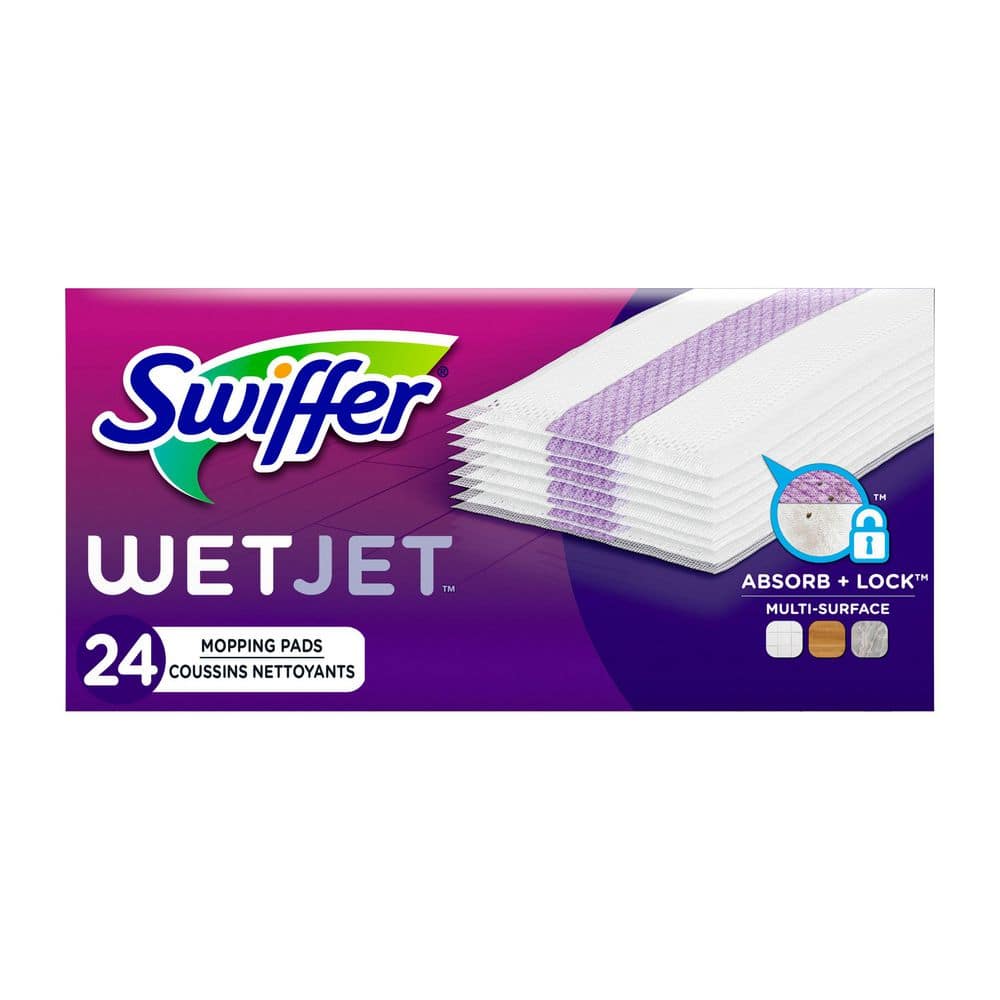 Wet Jet Cleaning Mop Pad Refill Unscented (24-Count) price history on PriceWatchPro