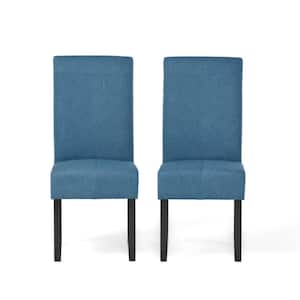 Pertica Blue T-Stitch Dining Chairs (Set of 2)