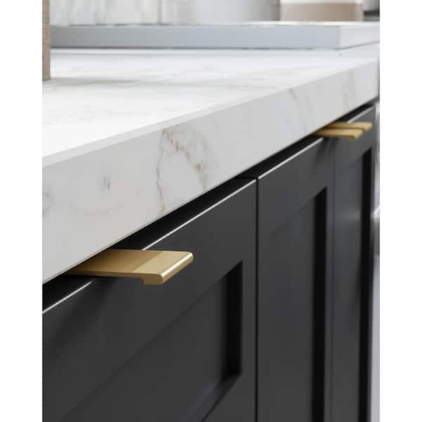 American Modern Simple style Drawer Pull Black&Gold cabinet handle Wardrobe  Pull