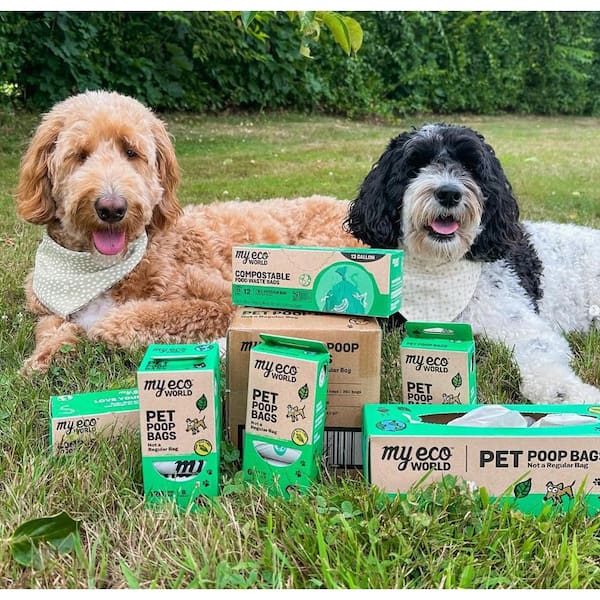 MyEcoWorld 9 x 13 in. Home Compostable Pet Waste-Bags, 1-Box of