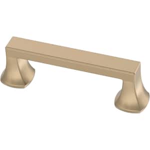Mandara 3 in. (76 mm) Champagne Bronze Drawer Pull (10-Pack)
