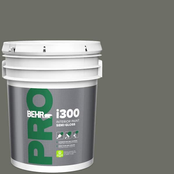 BEHR PRO 5 gal. #N380-6 Bonsai Trunk Semi-Gloss Interior Paint