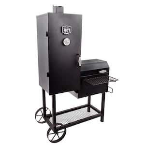 Broil King Smoke Vertical Charcoal Smoker in Black 923610 - The Home Depot