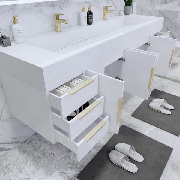 BV Better Vanity Bethany 71 in. W. x 20 in. D x 22 in. H Double