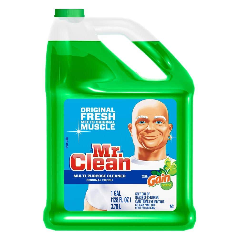 Mr. Clean 128 oz. Gain Scent Multi-Purpose Cleaner 003700096435 - The Home  Depot