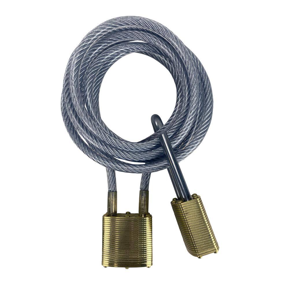 Master Lock 4-Pack Cable Padlock Set, (1.3''/33mm),Heavy Duty Wire Rope Locks With 12 Keys Alikefor Gym, Locker, Backpack, Fence (Indoor/Outdoor) Heavy Duty Padlocks, Keyed Padlocks - Canada Tsa Locks For Luggage