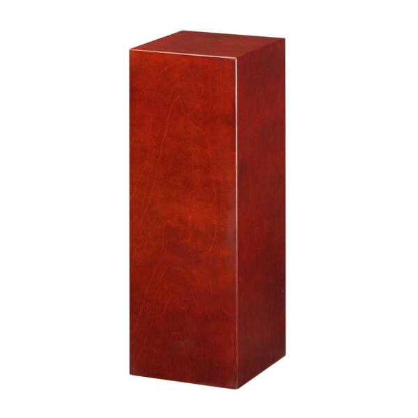 Unbranded 30 in. H Square Cherry Pedestal
