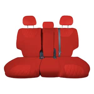 Neoprene Custom Fit Seat Covers for 2019 - 2023 Hyundai Santa Fe rear 26.5 in. x 17 in. x 1 in. Rear Set