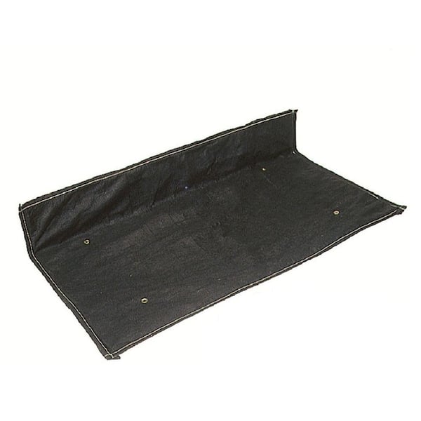 Mutual Industries 4 ft. x 2 ft. Black Non-Woven Inlet Cover
