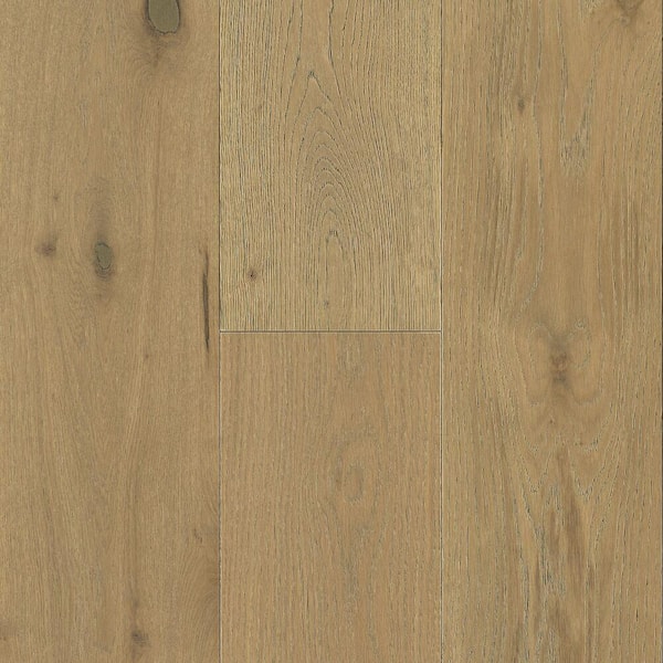 Bruce Time Honored Tuscan Breeze Wh Oak 3/8 in. T x 7.2 in. W T+G Wire Brushed Engineered Hardwood Flooring (32.68 sq.ft./ctn)