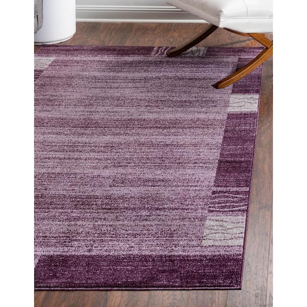 Del Mar Sarah Purple 8' 0 x 11' 4 Area Rug
