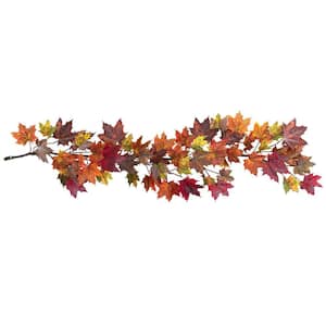 60 in. Artificial Maple Leaf Garland