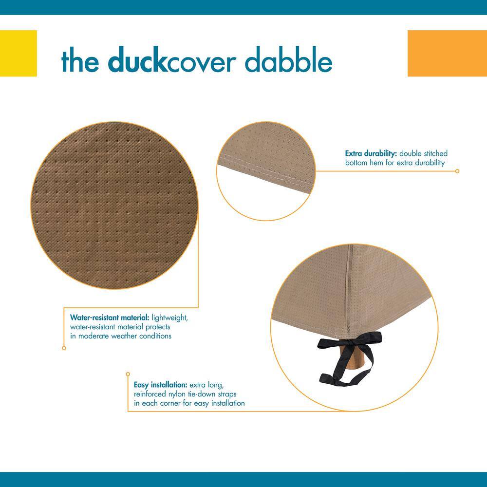 Essential Water-Resistant Beige Patio Furniture Cover