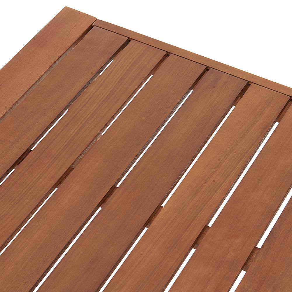 Weston 30" Eucalyptus Wood Outdoor Cocktail Table