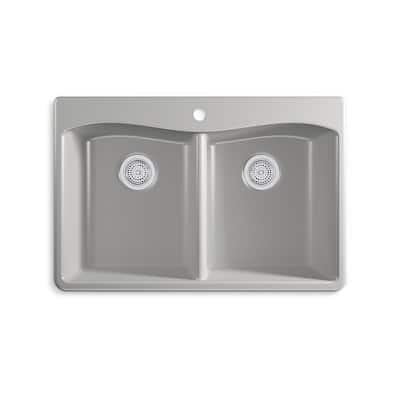 Cashel 25 in. x 22 in. x 14.5 in. ABS Plastic Drop-In Sink 1970-33-01 - The  Home Depot