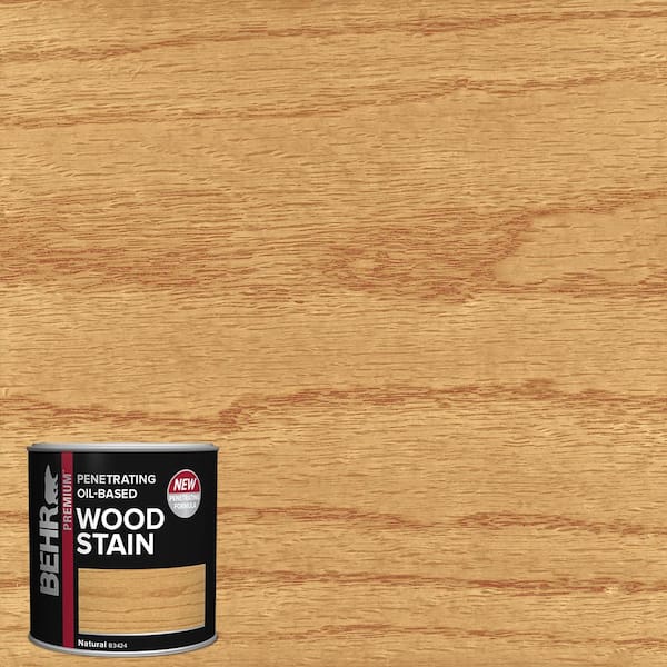 8 oz. #TIS-524 Natural Transparent Oil-Based Penetrating Interior Wood Stain