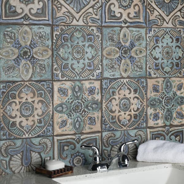 【tam❤︎】 Have a question about Merola Tile Mandala Decor Mix 7-7/8 in