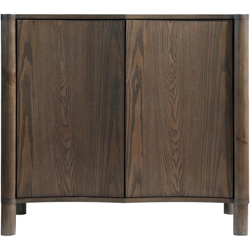 Livabliss Becki Owens Sonador Dark Brown 32 in. Accent Cabinet