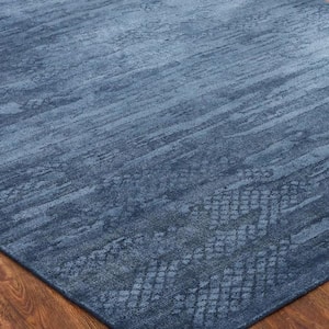 Lapis Blue 9 ft. 6 in. x 13 ft. Area Rug