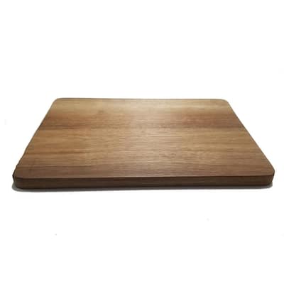 13.75 in. x 9.75 in. Rectangle Acacia Wooden Serving Board