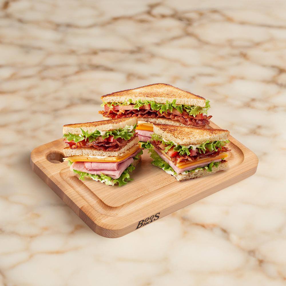 John Boos Reversible Maple Wood Cutting Board with Juice Groove