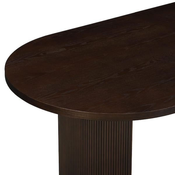KANAMEdesigns　Horizontal Table　ウォルナット CHRISTOPHER KNIGHT HOME Jiana Espresso MDF Wood 88 in. W