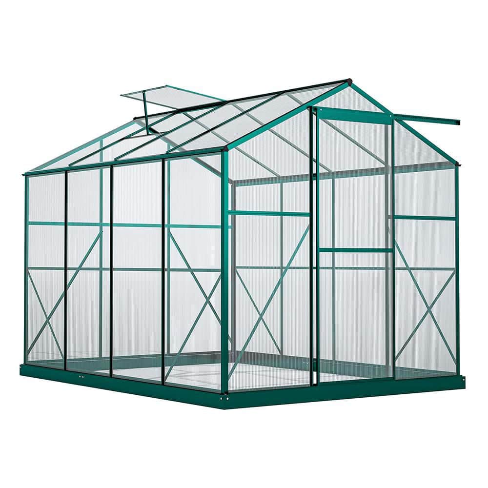 パンハウス グリーン VC-C31 g6bh9ry Garvee 6'x9' Aluminum-Framed Polycarbonate Greenhouse – Heavy Duty Gre