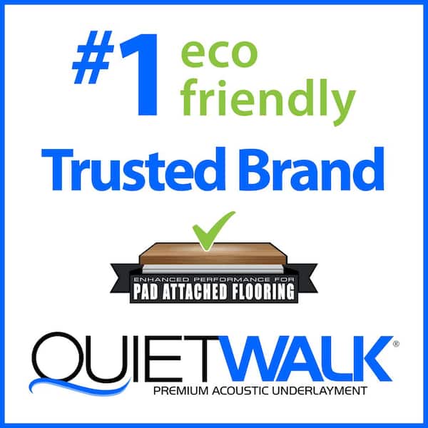 50 sq. ft. 3 ft. W x 16.7 ft. L x 3 mm T Underlayment with Sound and Moisture Barrier for Laminate/Engineered Floors