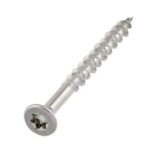 Marine Grade Stainless Steel #8 X 2 in. Wood Deck Screw 1lb (Approximately 110 Pieces)