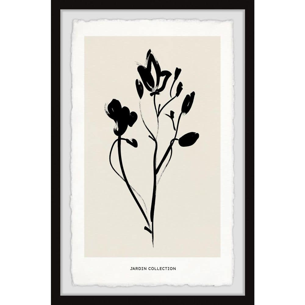 Jardin Collection by Marmont Hill Framed Nature Art Print 18 in. x 12 in.