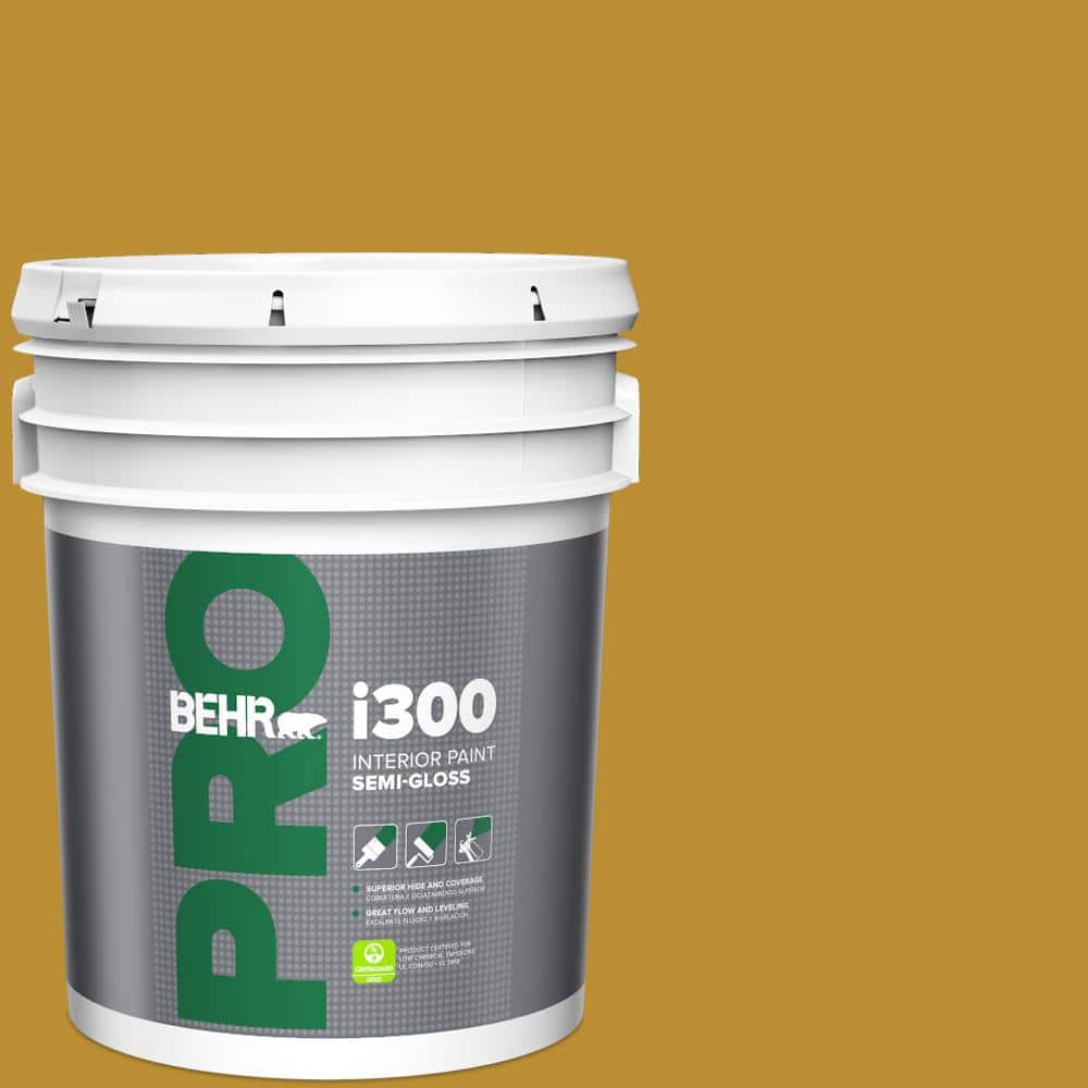 5 gal. #360D-7 Brown Mustard Semi-Gloss Interior Paint price history on PriceWatchPro