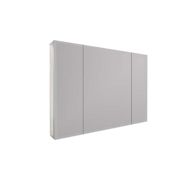 Tatahance 36 in. W x 26 in. H Large Rectangular Frameless Wall Bathroom ...