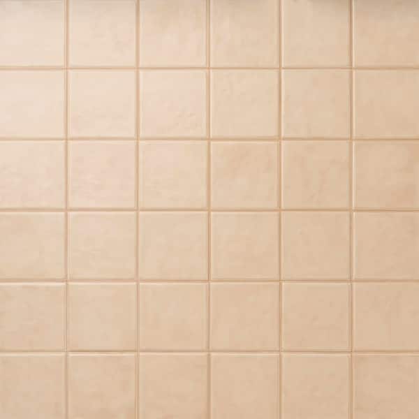 Stacy Garcia Avento Sand Beige 4.64 in. x 4.64 in. Matte Ceramic Wall Tile (5.38 sq. ft. / Case)
