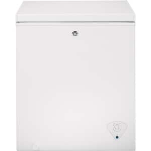 Garage Ready 5.1 cu. ft. Manual Defrost Chest Freezer in White