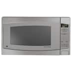 2.2 cu. ft. Countertop Microwave in Stainless Steel with Defrost and Sensor Controls