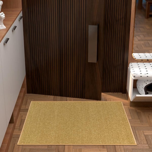 Kitchen Runner Rugs, Entryway Brown Runner Rugs, Modern Long