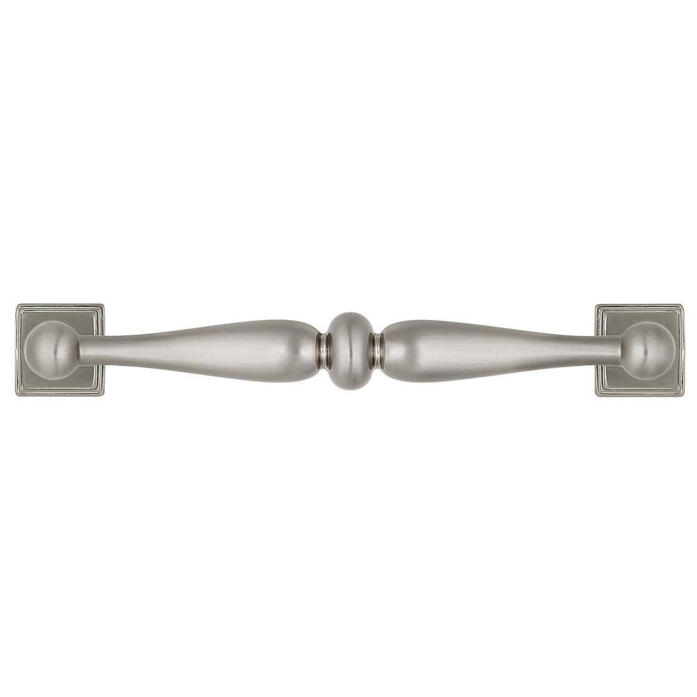 Somerset Satin Nickel 5-Inch Traditional Cabinet Pull