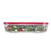 Rubbermaid 2.5 gal. Easy Find Lids Rectangular Bowl 1777164 - The Home Depot