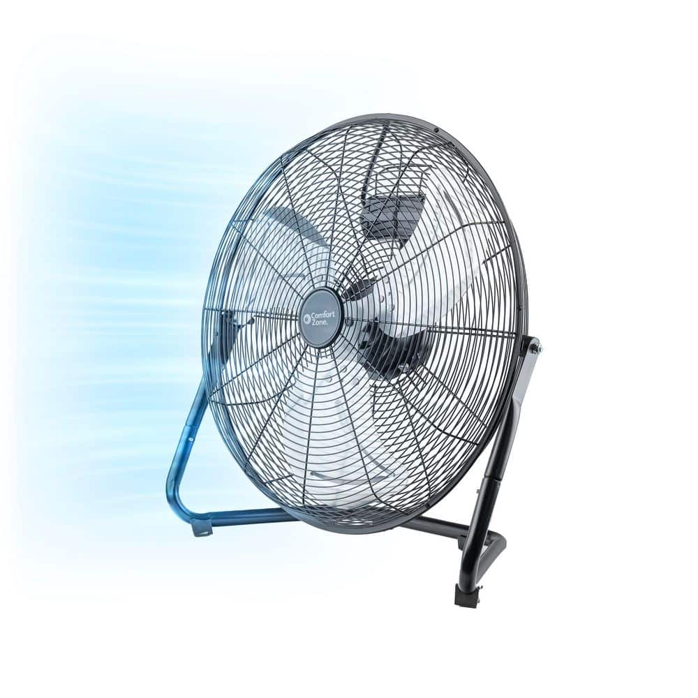 UPC 070792000120 product image for Powergear 20 in. 3-Speed Black High Velocity Fan with Powerful Air Flow | upcitemdb.com