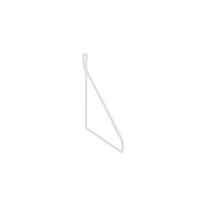 FIL 8.3 in. White Steel Shelf Bracket