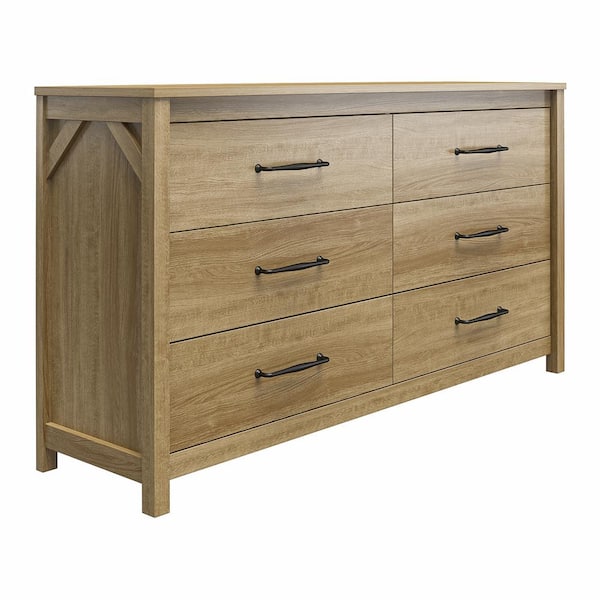 Furniture of America Kerani 3-Drawer Vintage Gray Oak Chest YNJ