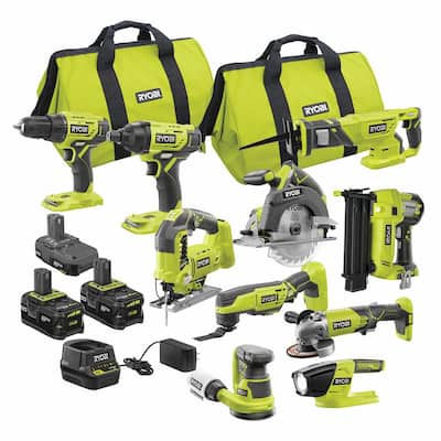 RYOBI - Power Tool Combo Kits - Power Tools - The Home Depot