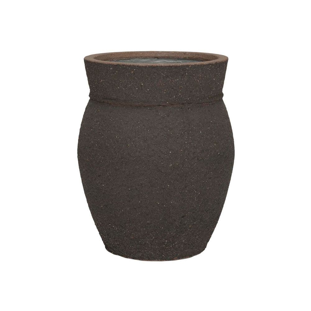 Apollo 18.5 in. H Umber Brown Color Planter- made of Fiberstone, Small price history on PriceWatchPro
